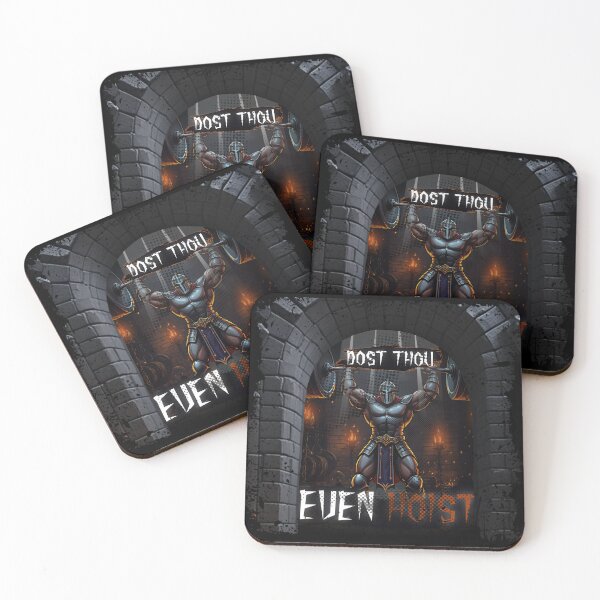 Item preview, Dost Thou Even Hoist Knight Gym designed and sold by KnightWorthy.