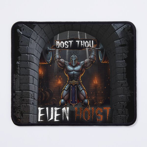 Item preview, Dost Thou Even Hoist Knight Gym designed and sold by KnightWorthy.