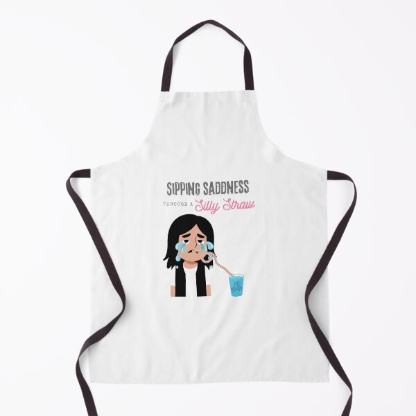 Item preview, Sipping Sadness Through a Silly Straw, Quirky Humor designed and sold by DisabledTangles.