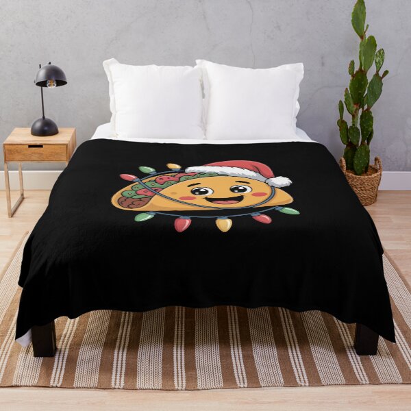 Item preview, Christmas Taco with Santa Hat designed and sold by jkrphoto.