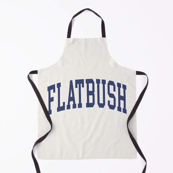 Item preview, Flatbush Brooklyn  - College Font Curved Classic Typography designed and sold by chosenhomes.