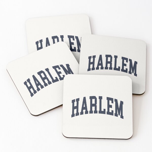 Item preview, Harlem NYC  - College Font Curved Classic Typography designed and sold by chosenhomes.
