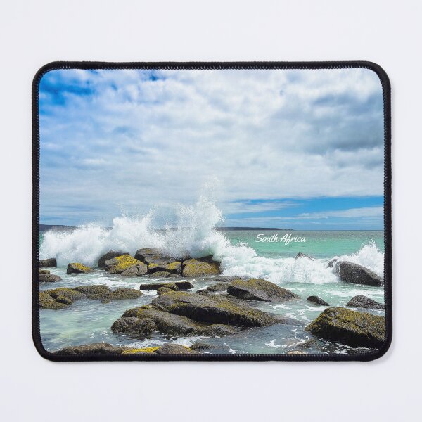 Item preview, Waves crashing on South Africa Beach on a winter afternoon in Langebaan. designed and sold by Photos By Jadene - South Africa.