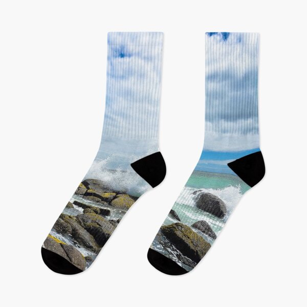 Item preview, Waves crashing on South Africa Beach on a winter afternoon in Langebaan. designed and sold by Photos By Jadene - South Africa.