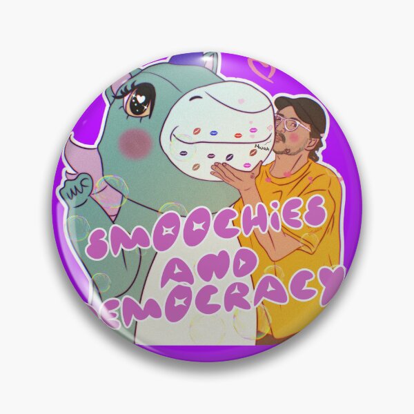 Item preview, Smoochies & Democracy Pedro Pascal with Unicorn Fanart designed and sold by teshiiexart.