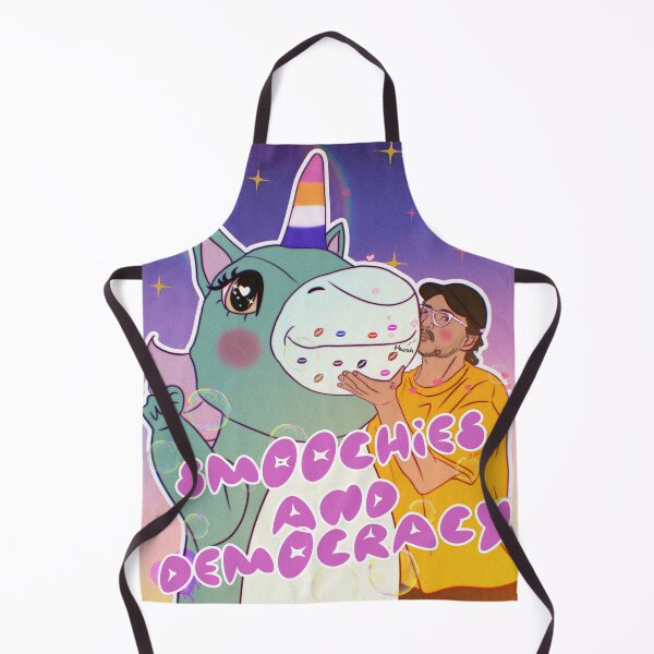 Item preview, Smoochies & Democracy Pedro Pascal with Unicorn Fanart designed and sold by teshiiexart.