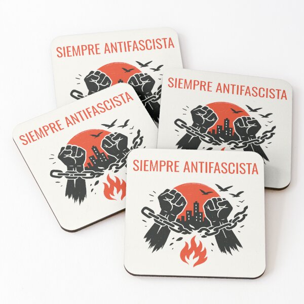 Item preview, Siempre Antifascista – Break the Chains of Oppression designed and sold by DreamArtmaStudio.