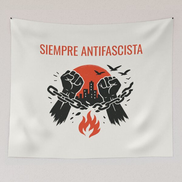 Item preview, Siempre Antifascista – Romper las cadenas de la opresión designed and sold by DreamArtmaStudio.