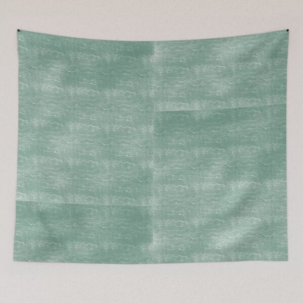 Item preview, Aesthetic marble of green and white  designed and sold by rere-az.