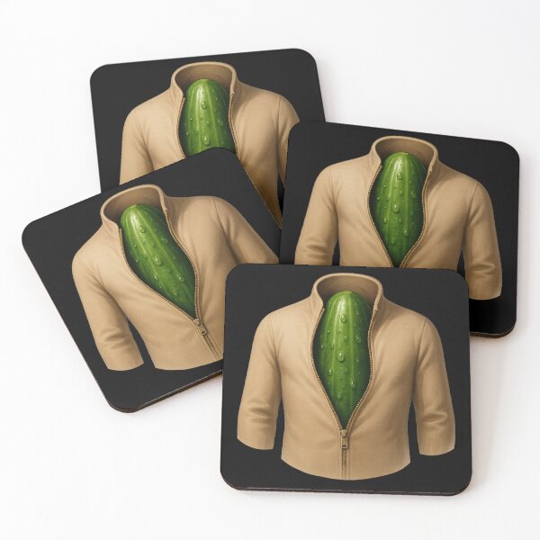 Item preview, Undercover Pickle - Human Suit Unzip (Funny Halloween Costume) designed and sold by I AM BRO.
