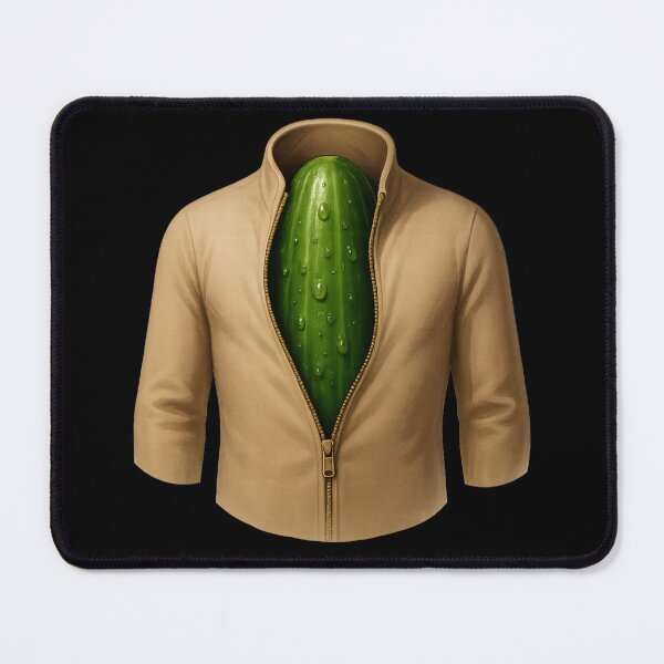 Item preview, Undercover Pickle - Human Suit Unzip (Funny Halloween Costume) designed and sold by I AM BRO.