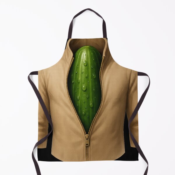 Item preview, Undercover Pickle - Human Suit Unzip (Funny Halloween Costume) designed and sold by I AM BRO.