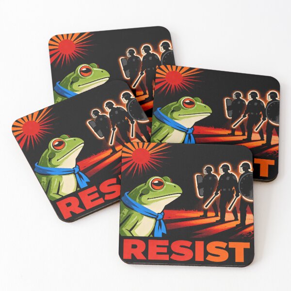 Artikelvorschau, friedlicher Protest - Portland Frog Protest entworfen und verkauft von Jaanussar.