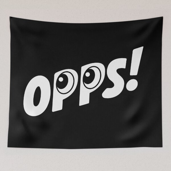 Item preview, Opps! Funny Oops Typography Design designed and sold by Khadigadesings.
