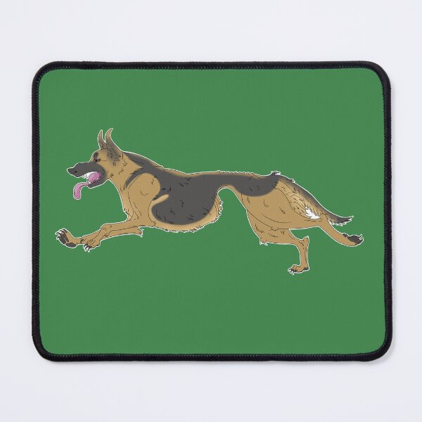 Item preview, Ugly Running German Shepherd designed and sold by harmopiavu.