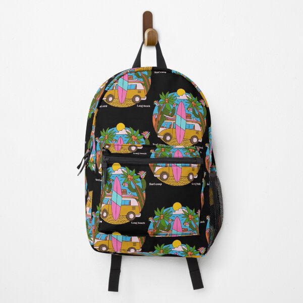 Item preview, Retro Surf Camp at Long Beach designed and sold by rere-az.