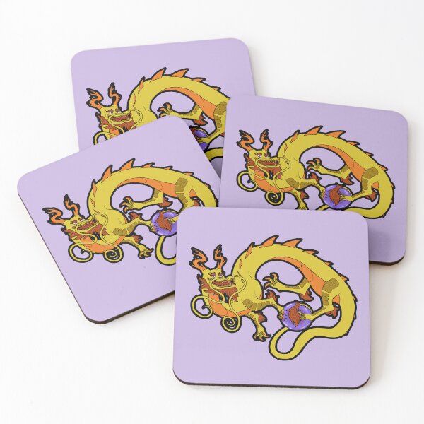 Item preview, Yellow Eastern Dragon designed and sold by Bukr-ART.