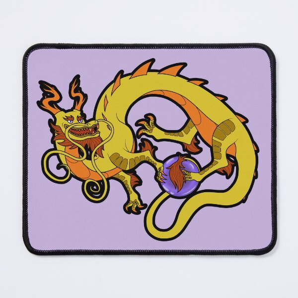Item preview, Yellow Eastern Dragon designed and sold by Bukr-ART.