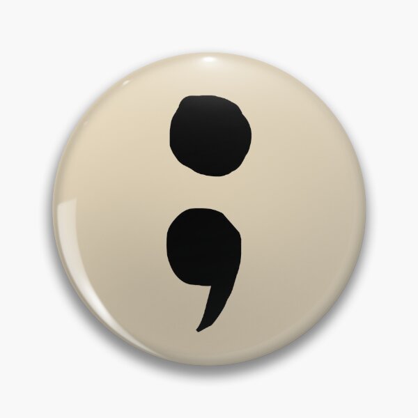 Item preview, semicolon designed and sold by rere-az.