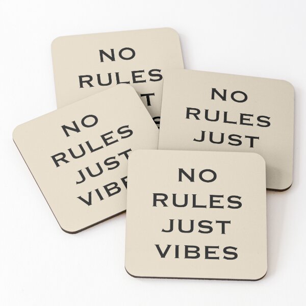 Item preview, NO RULES JUST VIBES designed and sold by rere-az.