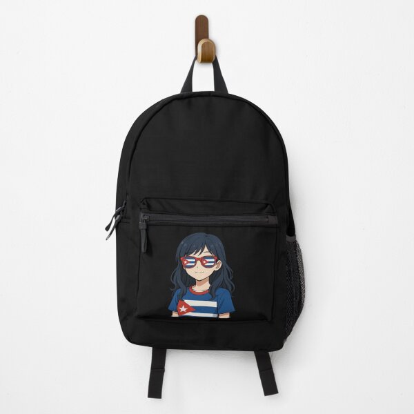 Item preview, Cuban Flag Girl Cartoon Style designed and sold by sssweetness.