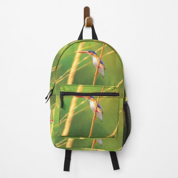 Item preview, Malachite Kingfisher On The Hunt designed and sold by Kay Brewer.