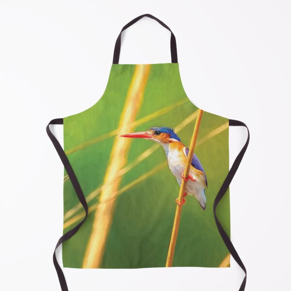 Item preview, Malachite Kingfisher On The Hunt designed and sold by Kay Brewer.