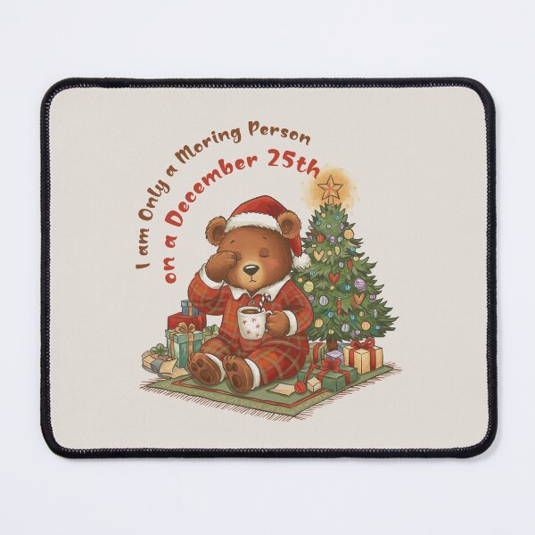 Item preview, "I'm Only a Morning Person on December 25th" - Christmas Sleepyhead Edition designed and sold by maeumnote.