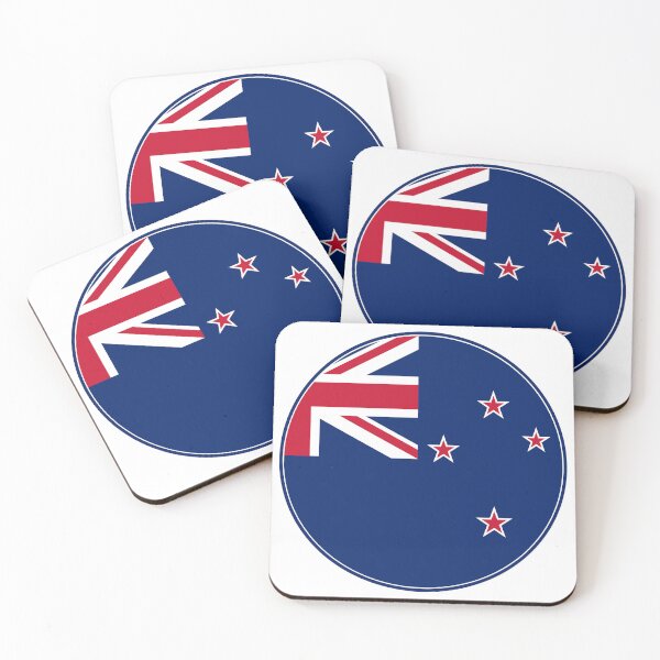 Item preview, New Zealand Flag Circle Blue Ensign Southern Cross designed and sold by NTGUILTY.