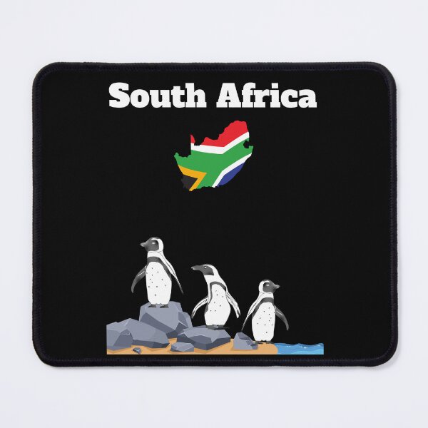 Item preview, South Africa trip souvenir South African flag Penguin lover designed and sold by Artstastic.