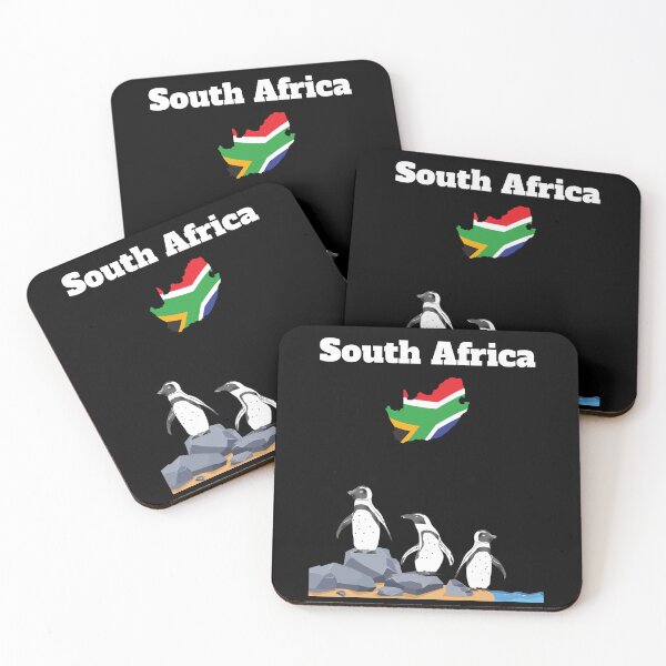 Item preview, South Africa trip souvenir South African flag Penguin lover  designed and sold by Artstastic.