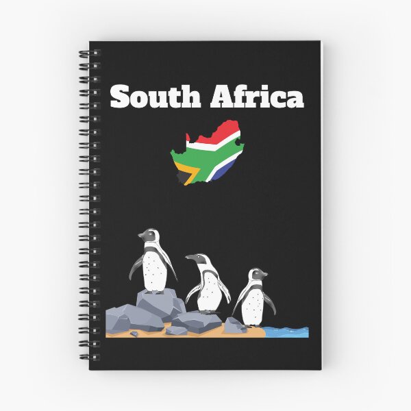 Item preview, South Africa trip souvenir South African flag Penguin lover  designed and sold by Artstastic.