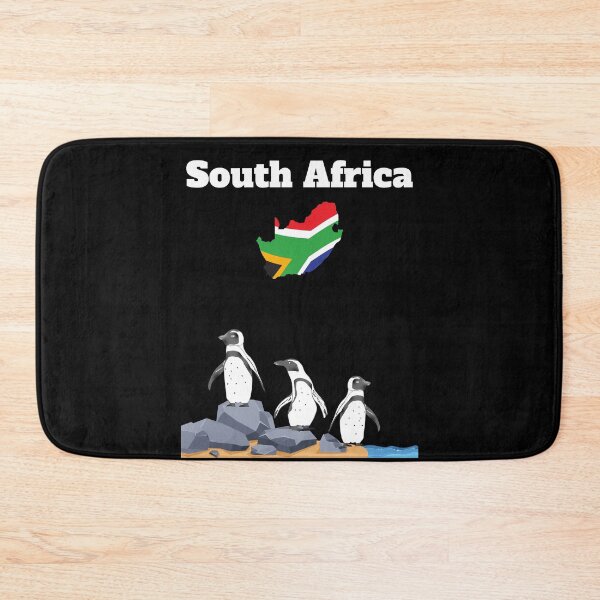 Item preview, South Africa trip souvenir South African flag Penguin lover  designed and sold by Artstastic.