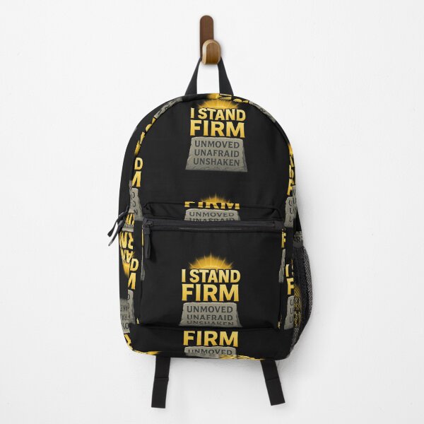 Item preview, I stand Firm, Unmoved, Unafraid, Unshaken designed and sold by Frank'sFaithProducts.