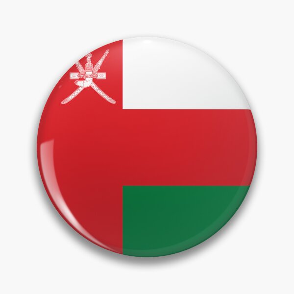 Item preview, Oman Flag Circle Sword Khanjar Emblem Design designed and sold by NTGUILTY.