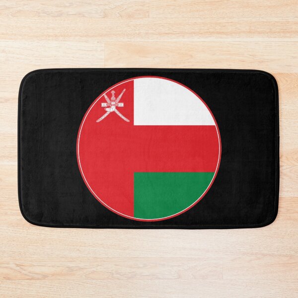 Item preview, Oman Flag Circle Sword Khanjar Emblem Design designed and sold by NTGUILTY.