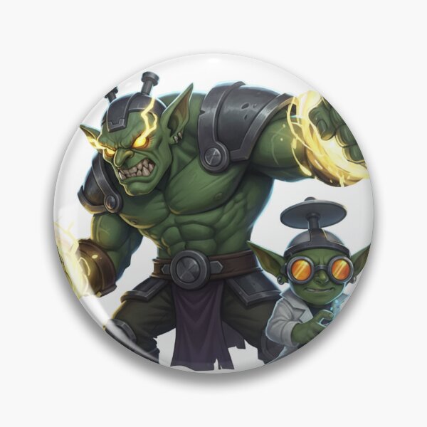 Item preview, Goblinstein and Minigoblinstein: Epic Experiment - Anime Illustration (Clash Royale Fan Art) designed and sold by ViralCollector.