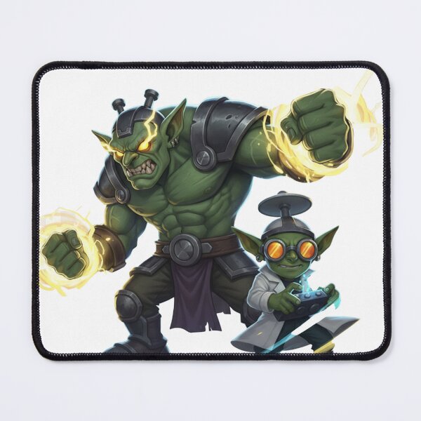 Item preview, Goblinstein and Minigoblinstein: Epic Experiment - Anime Illustration (Clash Royale Fan Art) designed and sold by ViralCollector.