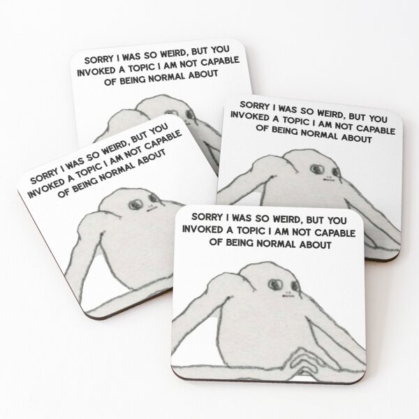 Item preview, sorry i was so weird designed and sold by meme-stuff.