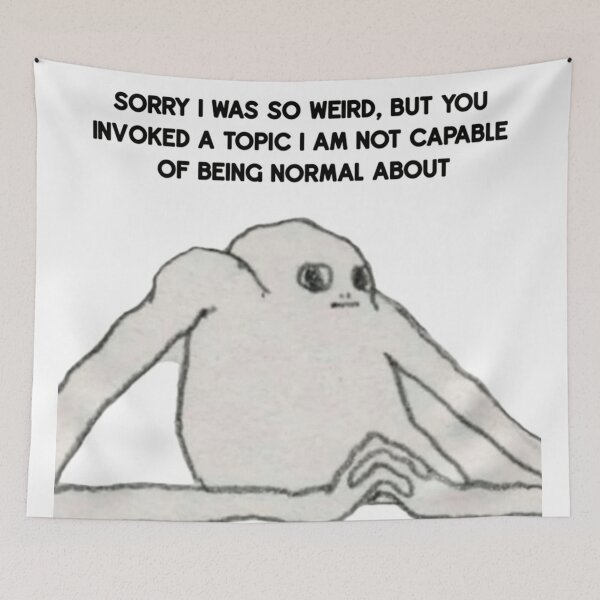 Item preview, sorry i was so weird designed and sold by meme-stuff.