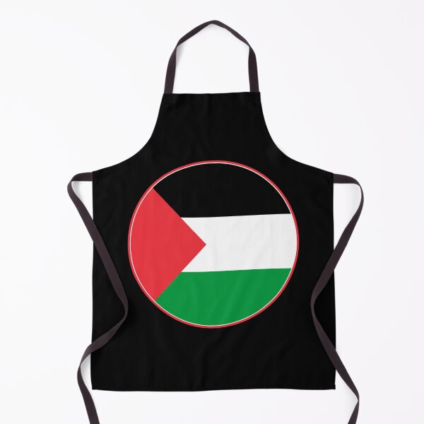 Item preview, Palestine Flag Circle Pan-Arab Colors Red Triangle designed and sold by NTGUILTY.
