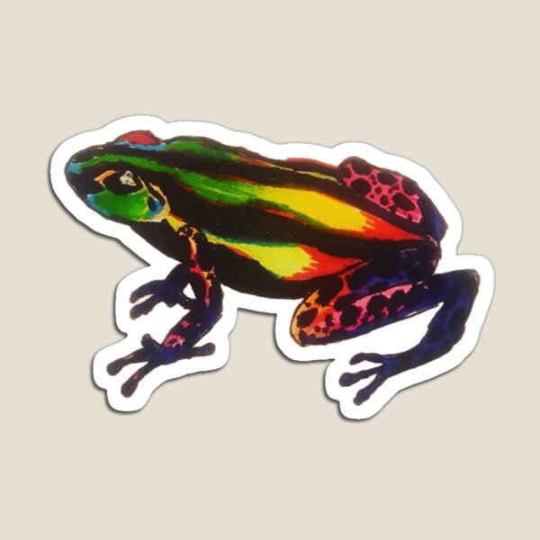 Item preview, A rainbow frog designed and sold by Pg-Niks.
