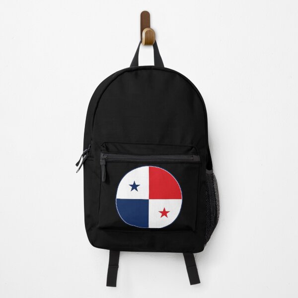 Item preview, Panama Flag Circle Red Blue Stars Quadrants designed and sold by NTGUILTY.