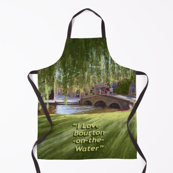 Item preview, I Love Bourton-on-the Water, souvenir artwork designed and sold by Lycanth.
