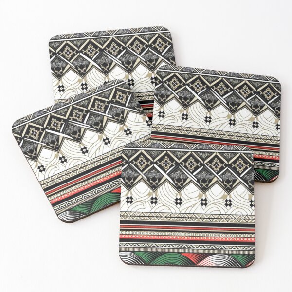 Item preview, Colorful Palestinian Keffiyeh Pattern — Heritage-Inspired Design designed and sold by Right-UR.