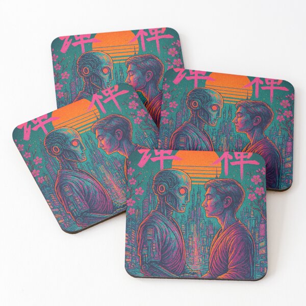 Item preview, Cyberpunk Zen – Neon Meditation in a Futuristic City designed and sold by Design_Your_Day.
