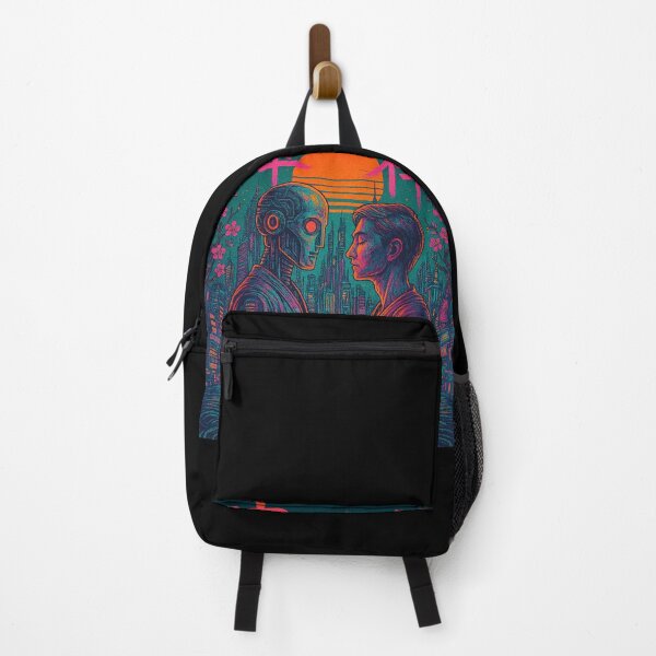 Item preview, Cyberpunk Zen – Neon Meditation in a Futuristic City designed and sold by Design_Your_Day.