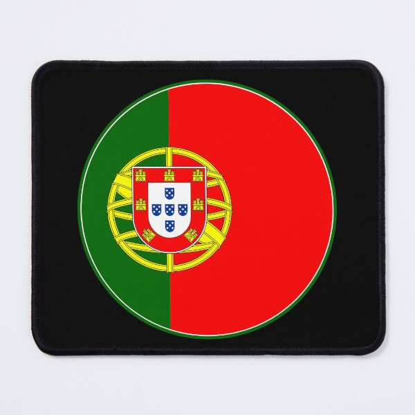 Item preview, Portugal Flag Circle Green Red Coat of Arms designed and sold by NTGUILTY.