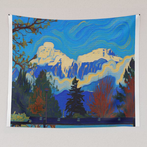 Item preview, scenic oil photo art 3 colorful design designed and sold by SmashingDeals.