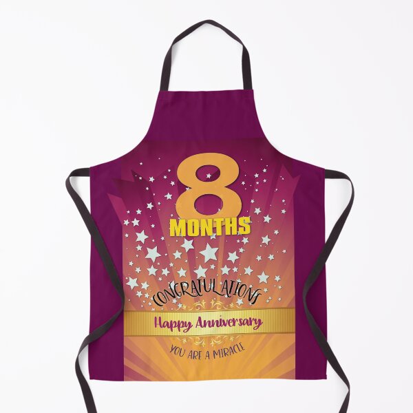 Item preview, 8 Months Recovery Anniversary You're A Miracle designed and sold by ApexDesigners.